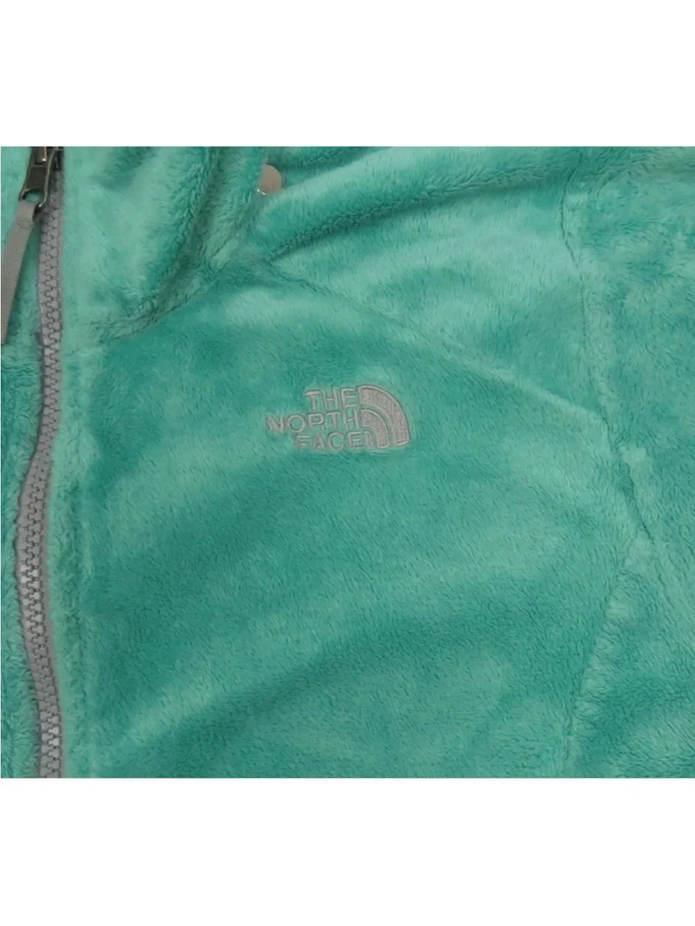 The North Face Osito Fleece Half Dome Girls Youth Full Zip Jacket XL 18